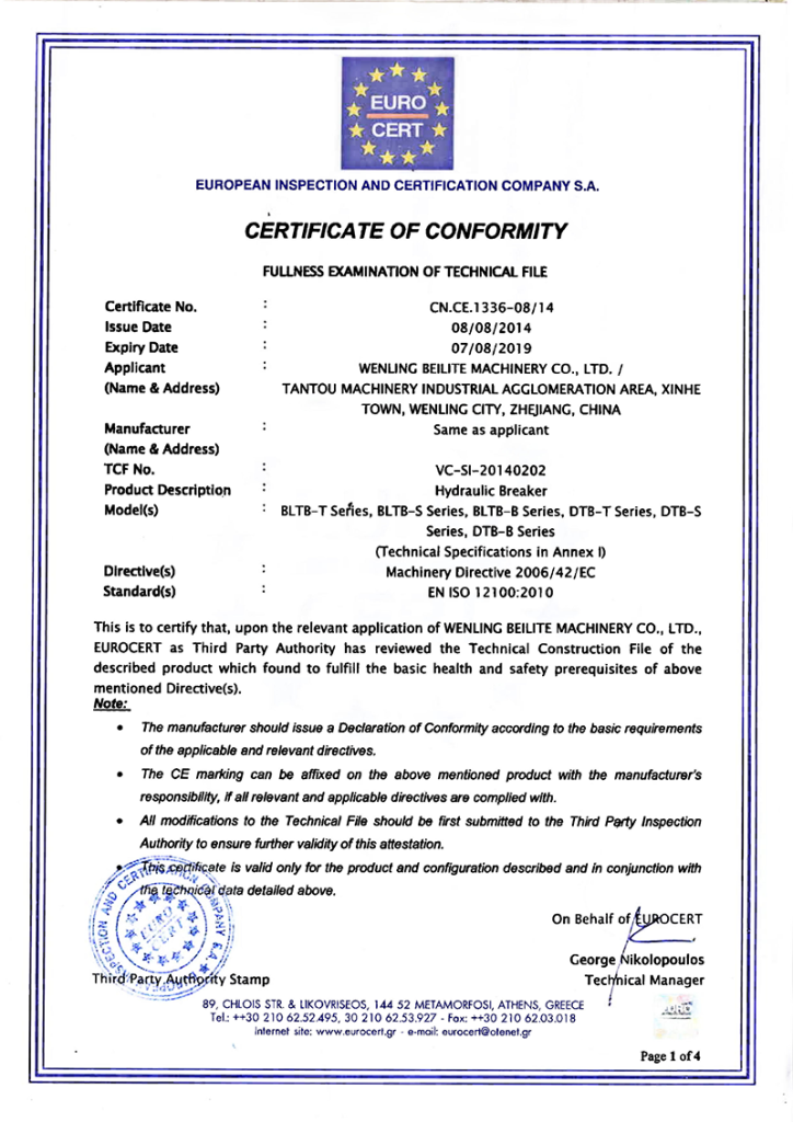 EU certification